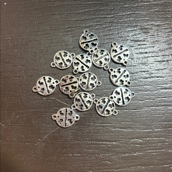Tory Burch charms. Silver. New. 14 charms. - Picture 5 of 5